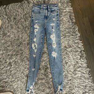 American Eagle Next Level Stretch Skinny Jeans Size 00